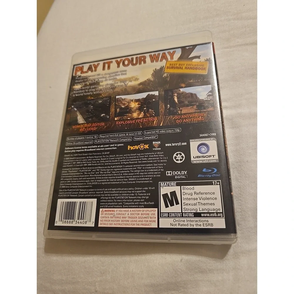 Far‎ Cry 2 - Sony PlayStation 3